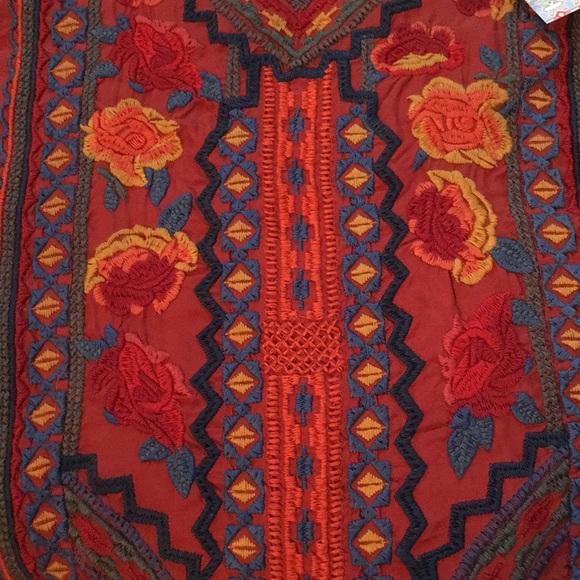 Johnny Was Abira Cupra Blouse - Picture 4 of 6